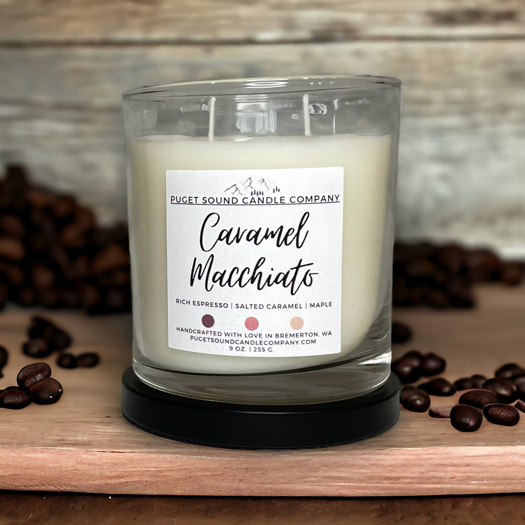 Caramel Macchiato | 9 oz. Handcrafted Candle