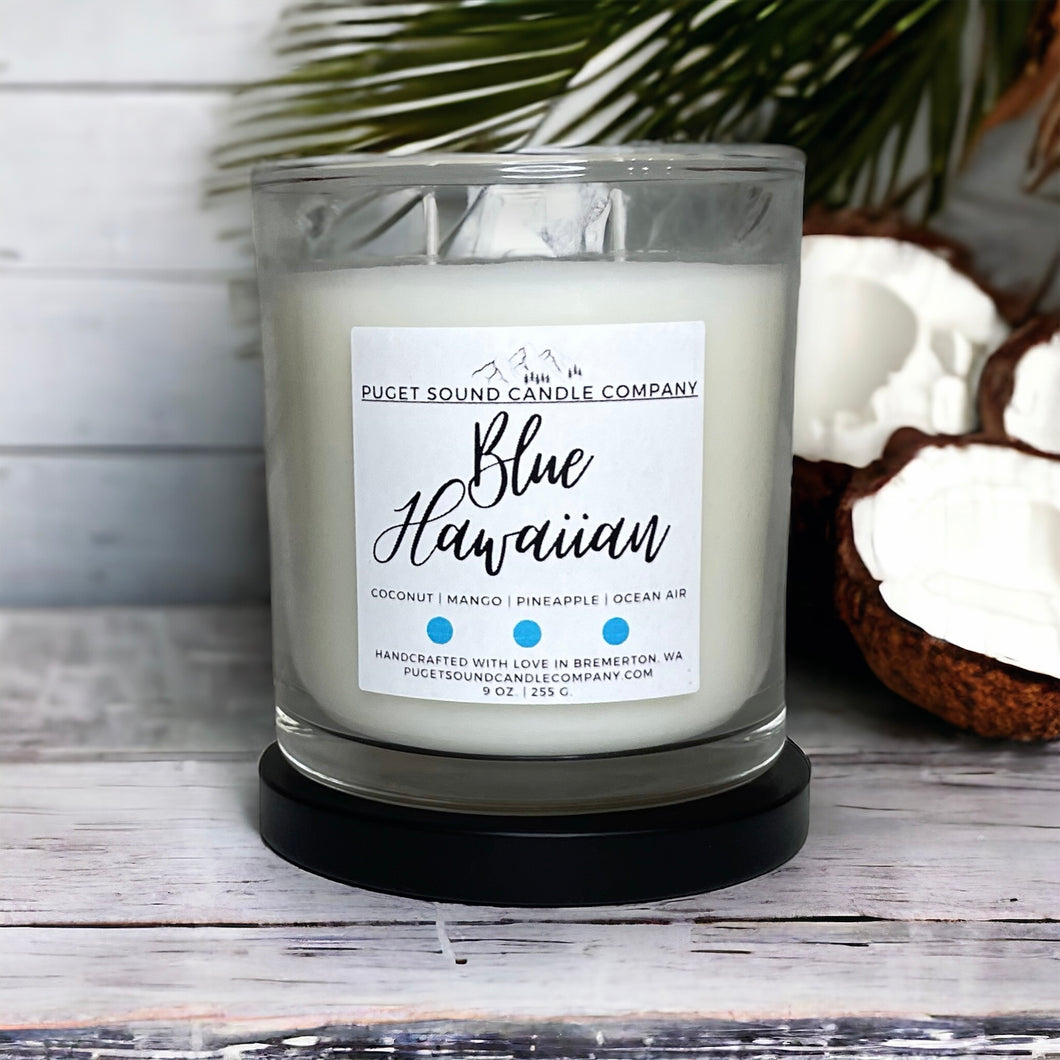 Blue Hawaiian | 9 oz. Handcrafted Candle