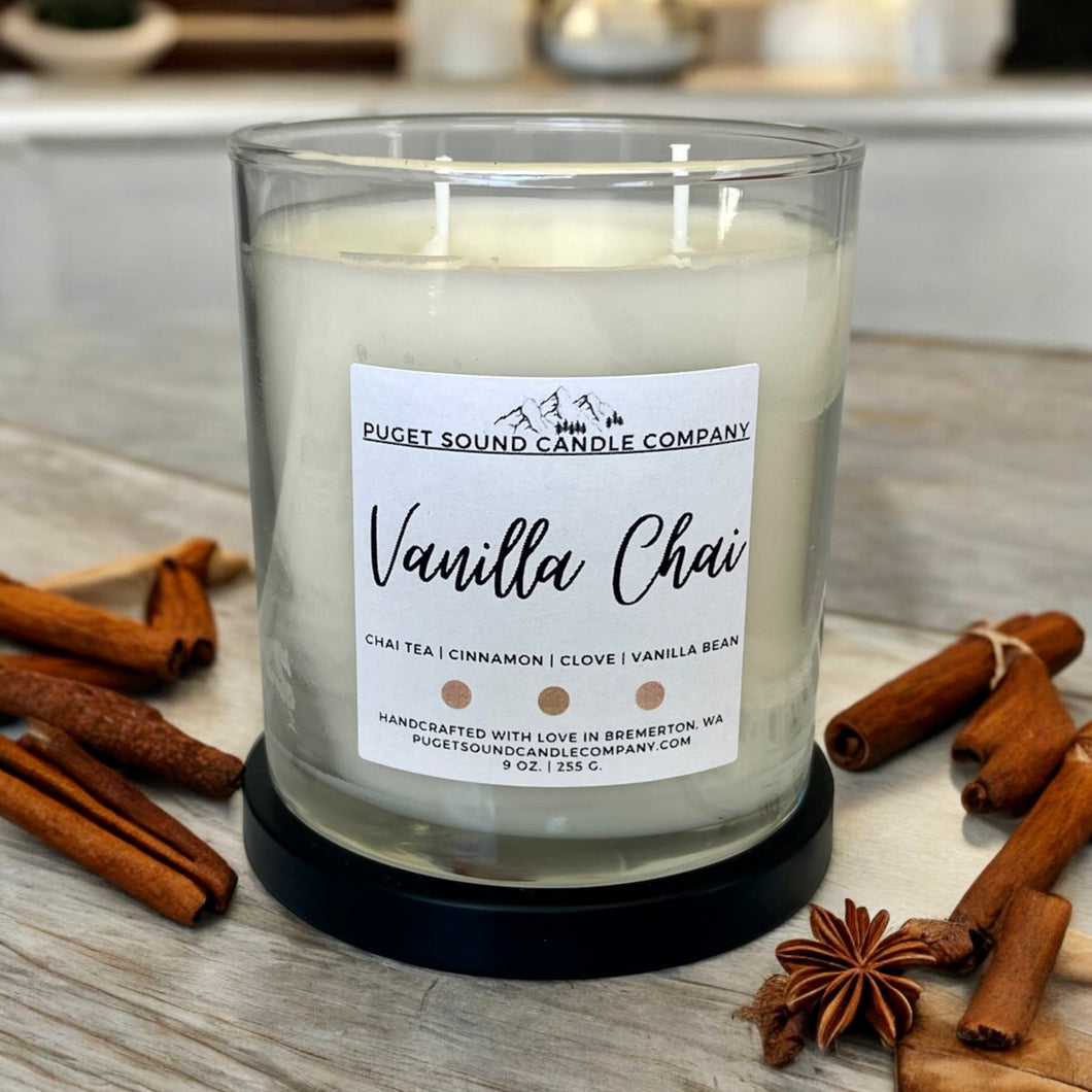 Vanilla Chai | 9 oz. Handcrafted Candle