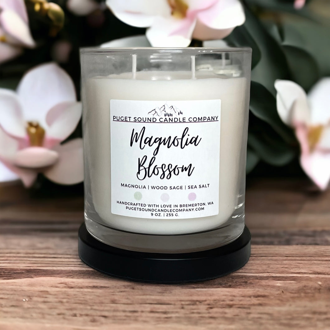 Magnolia Blossom | 9 oz. Handcrafted candle