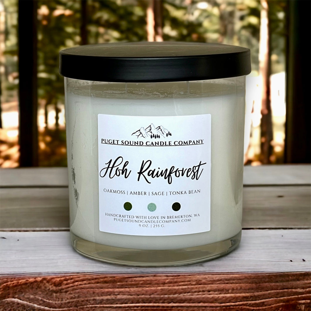 Hoh Rainforest | 9 oz. Handcrafted Candle