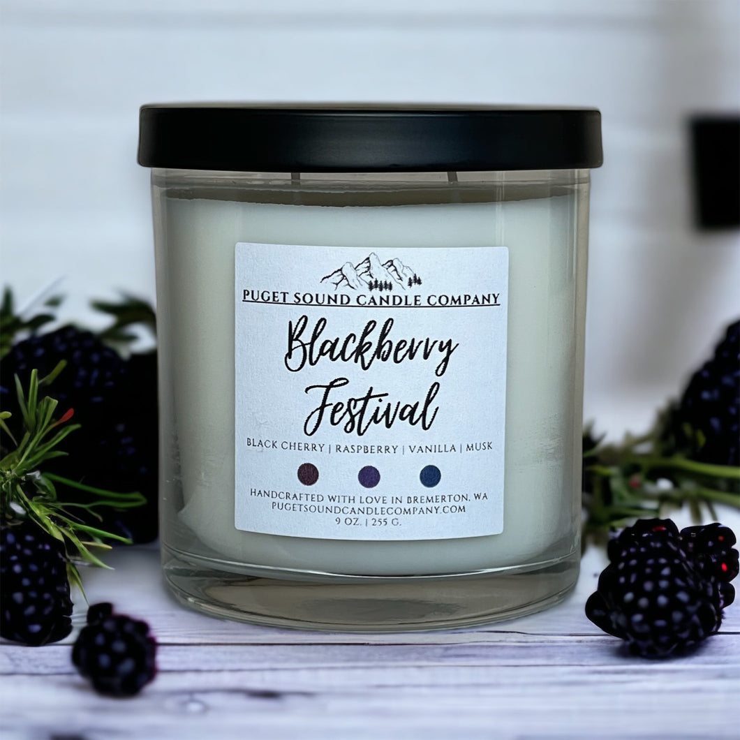 Blackberry Festival | 9 oz. Handcrafted Candle