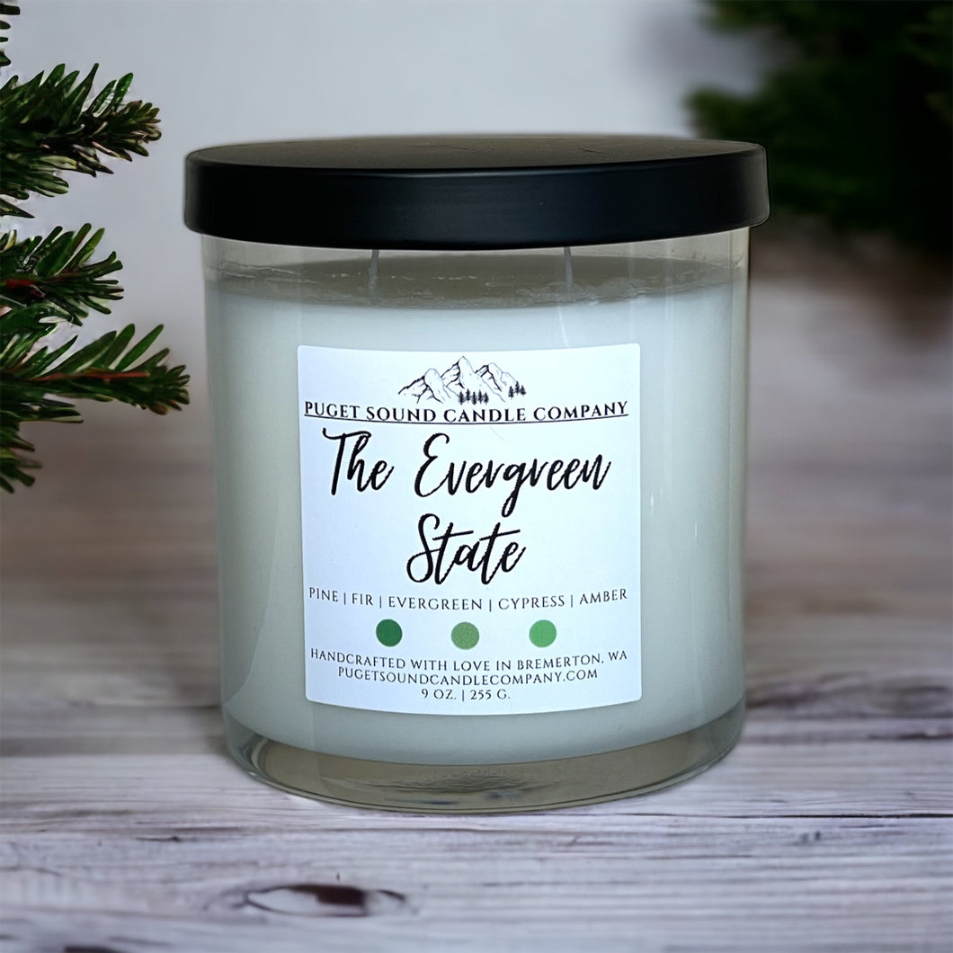 Evergreen State | 9 oz. Handcrafted Candle