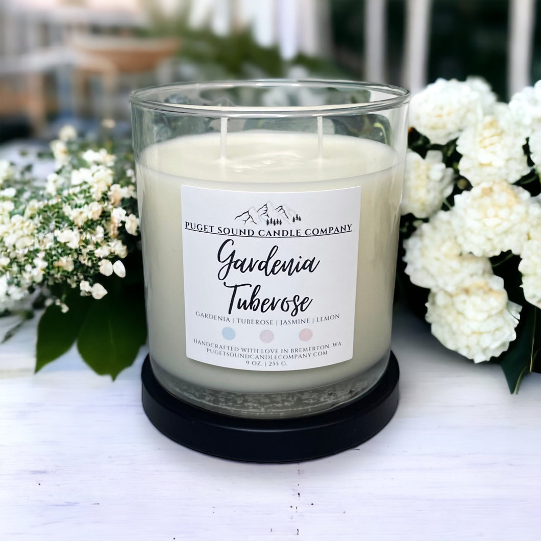 Gardenia Tuberose | 9 oz. Handcrafted Candle