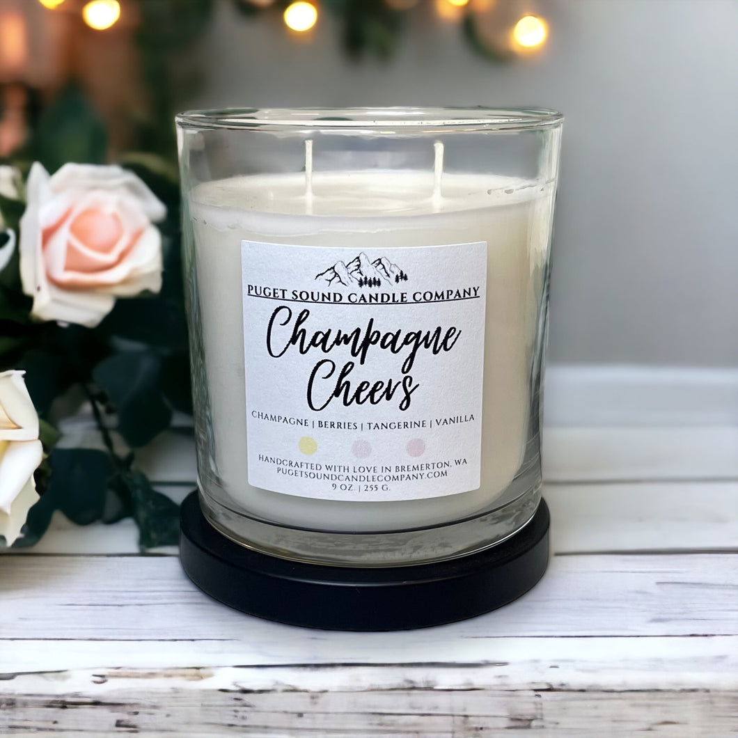 Champagne Cheers | 9 oz. Handcrafted Candle