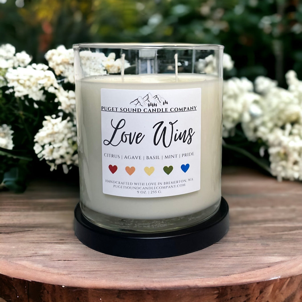 Love Wins | 9 oz. Handcrafted Candle