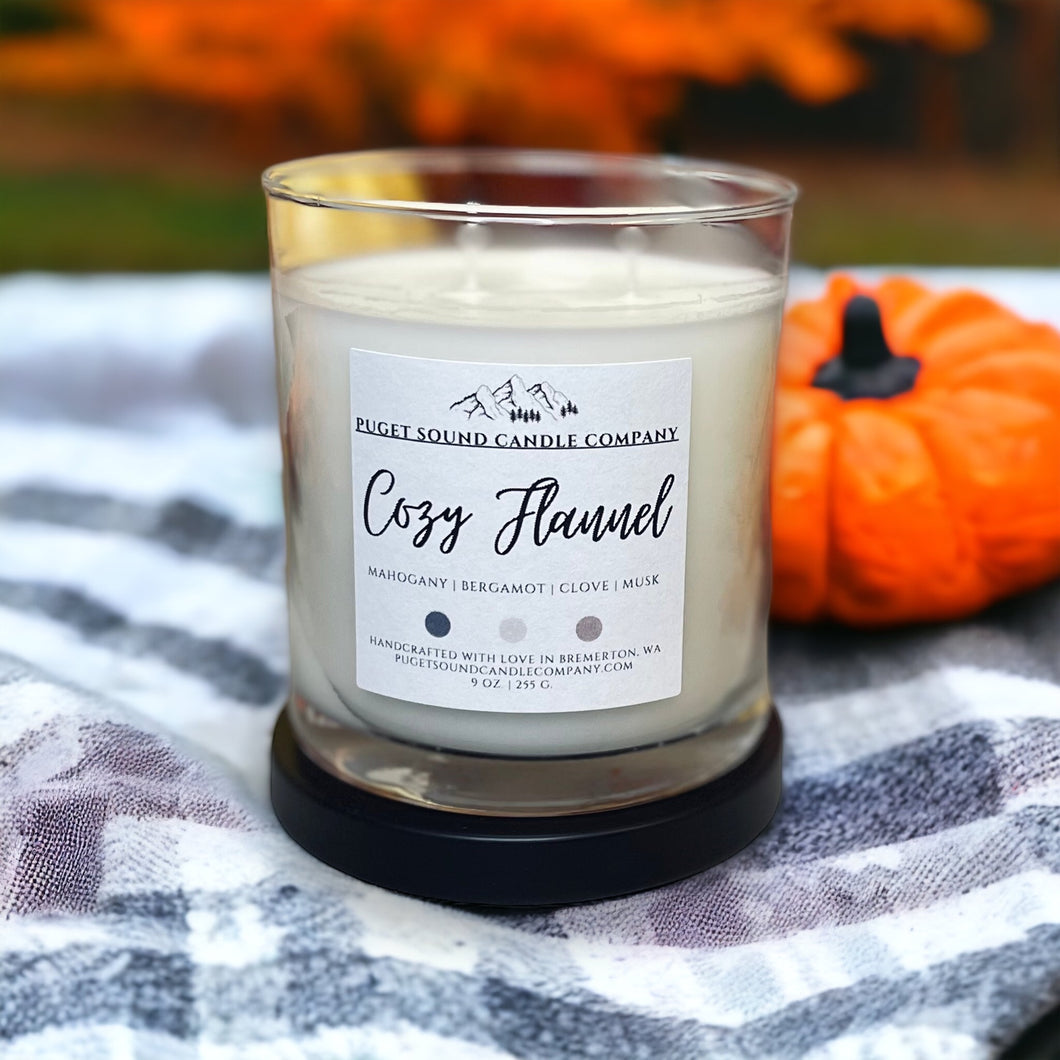 Cozy Flannel | 9 oz. Handcrafted Candle