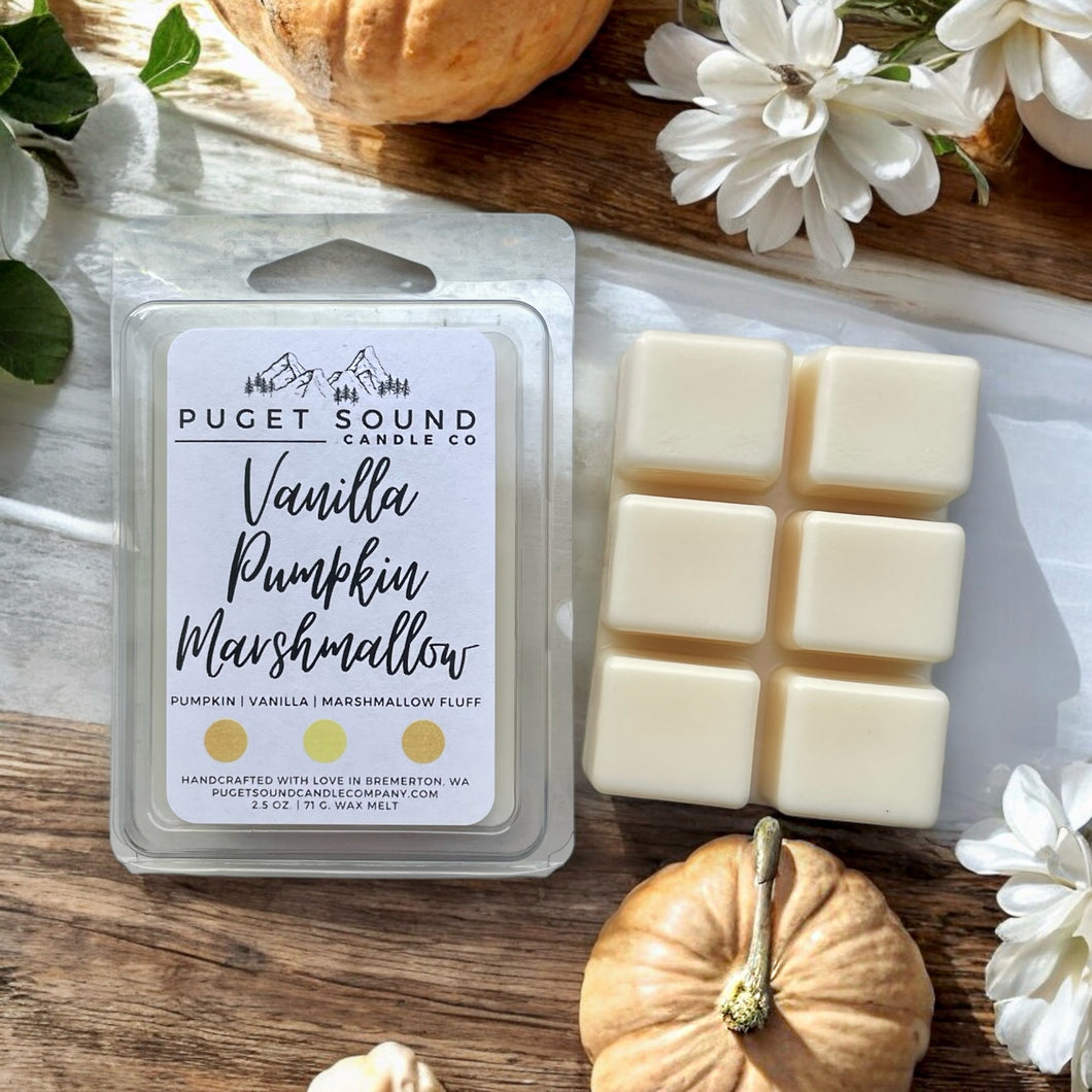 Vanilla Pumpkin Marshmallow | Wax Melt