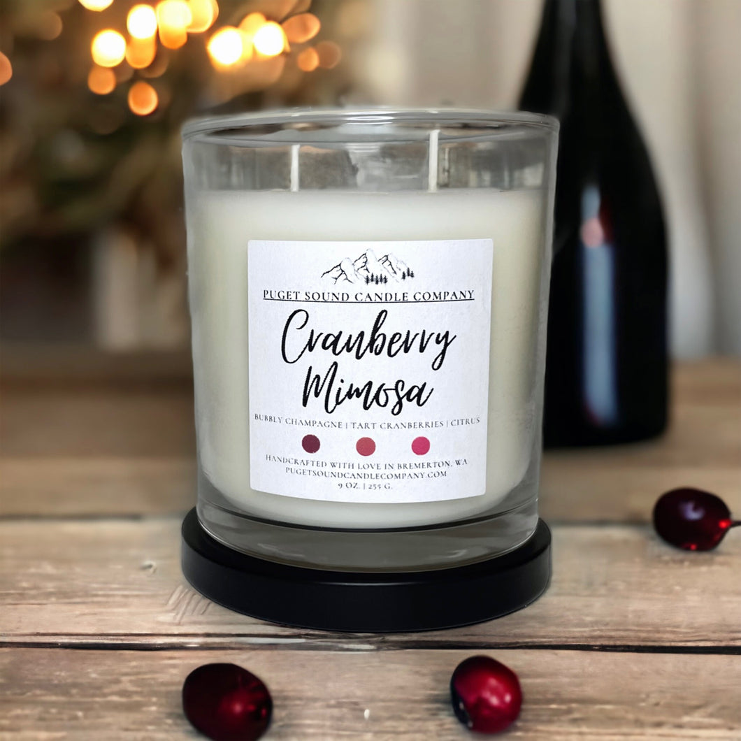 Cranberry Mimosa | 9 oz. Handcrafted candle