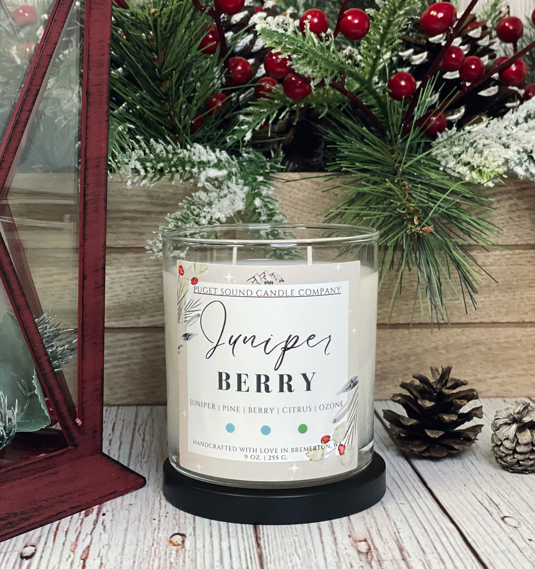 Juniper Berry | 9 oz. Handcrafted candle