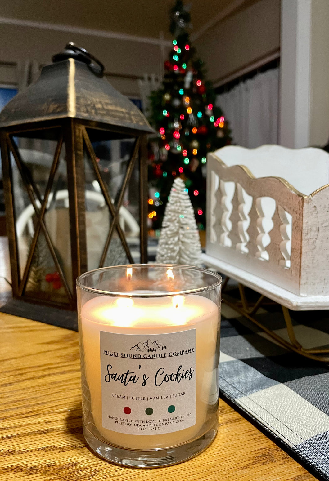 Santa’s Cookies | 9 oz. Handcrafted candle